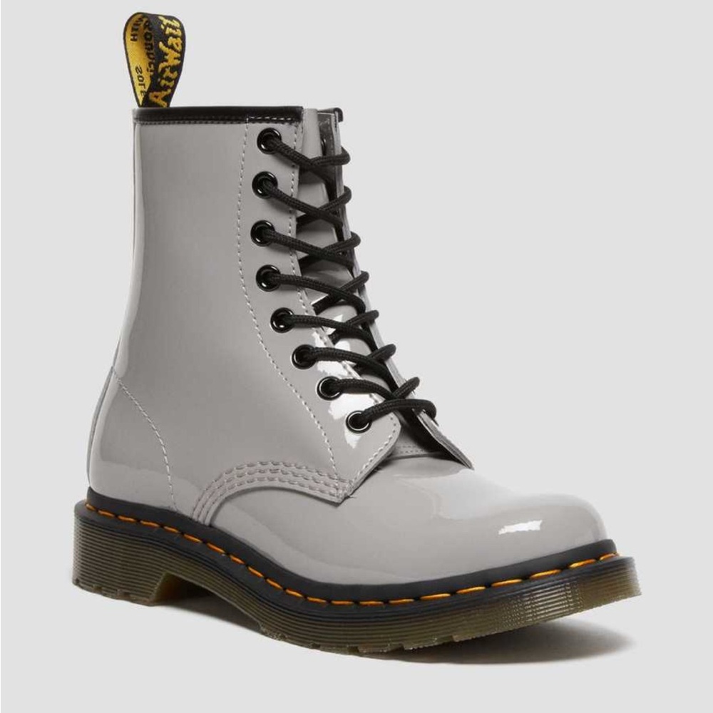 Dr. Martens Gray Combat Boots